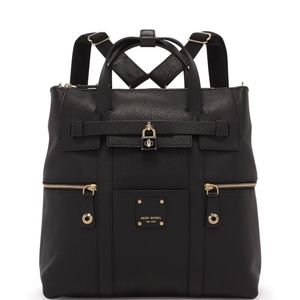 Henri Bendel LEATHER Jetsetter Backpack *NWT*